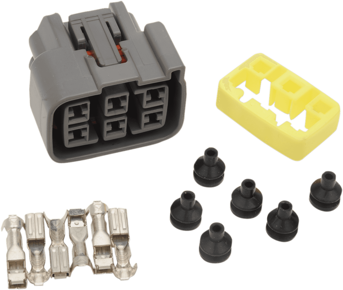 RICK'S MOTORSPORT ELECTRIC 2120-0782 Regulator/Rectifier Wiring Harness Connector
