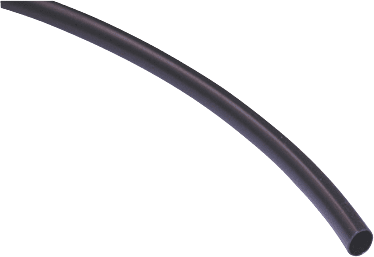 NAMZ 2120-1014 Extruded Tubing - 1/4" X8' - Black
