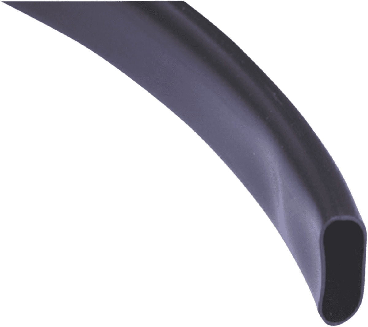 NAMZ 2120-1017 Extruded Tubing - 3/4" X8' - Black