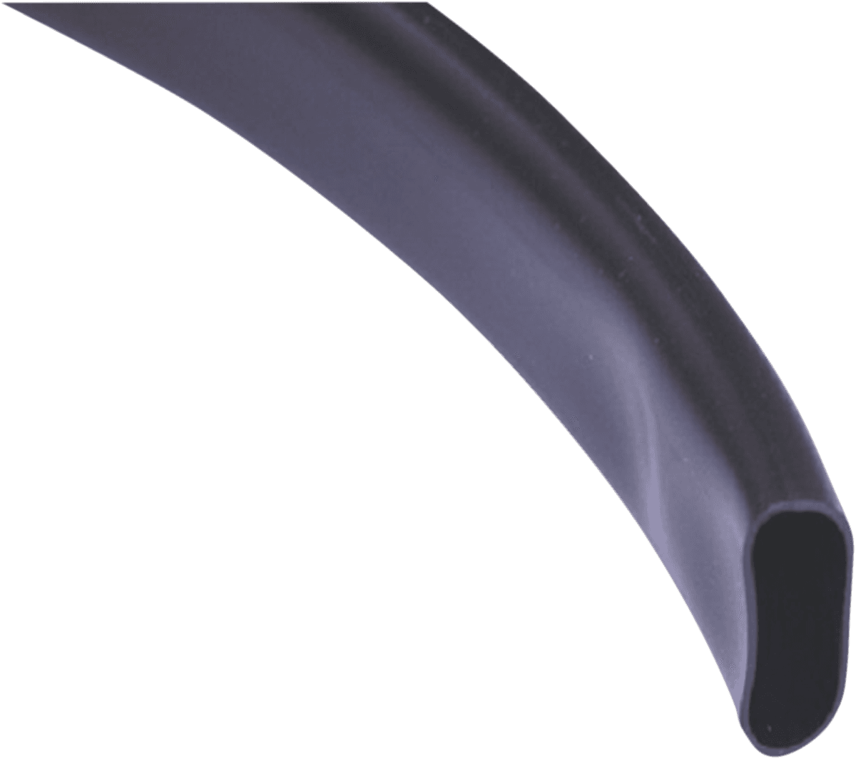 NAMZ 2120-1017 Extruded Tubing - 3/4" X8' - Black