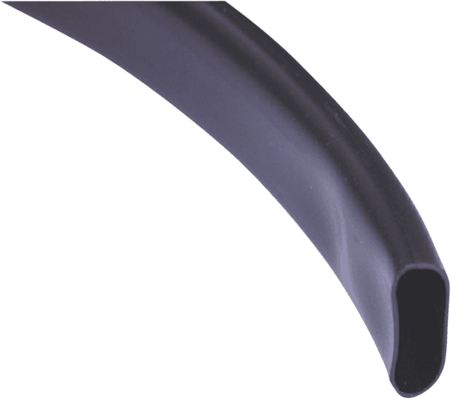 NAMZ 2120-1017 Extruded Tubing - 3/4" X8' - Black