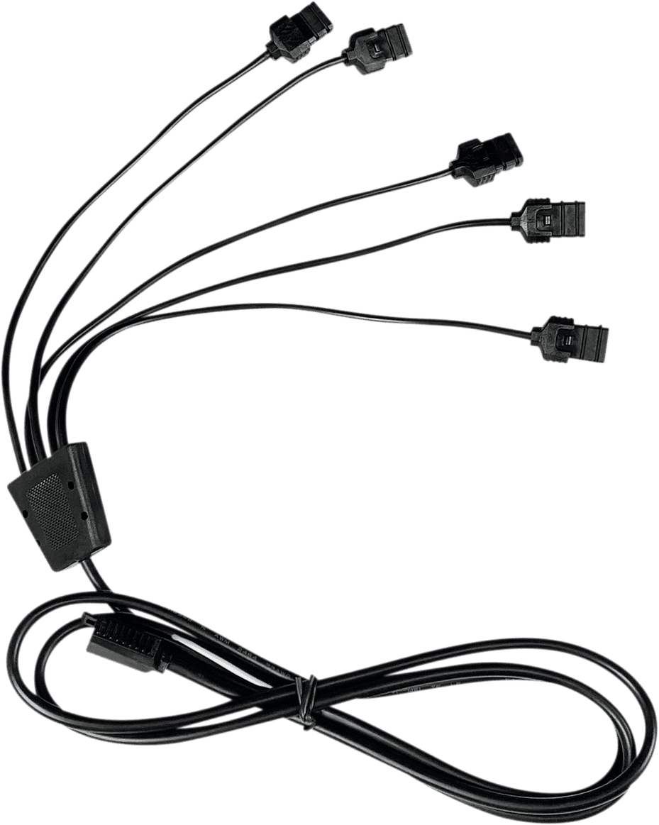 CUSTOM DYNAMICS 2120-1102 ProGLOW™ Wire Extension - 30" - 5-Way Splitter