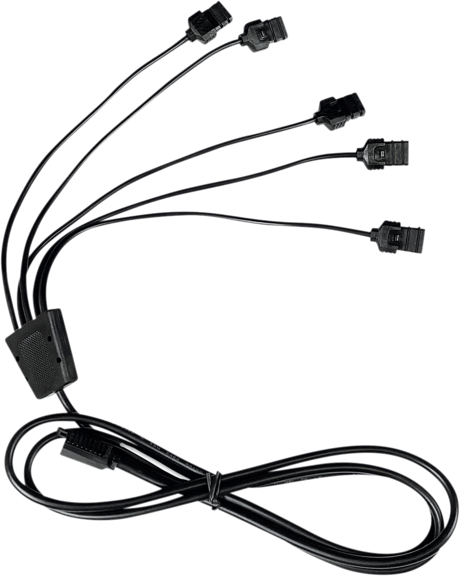 CUSTOM DYNAMICS 2120-1102 ProGLOW™ Wire Extension - 30" - 5-Way Splitter