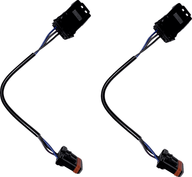 CUSTOM DYNAMICS 2120-1224 Extension Harness - Front Turn Signal - 4"