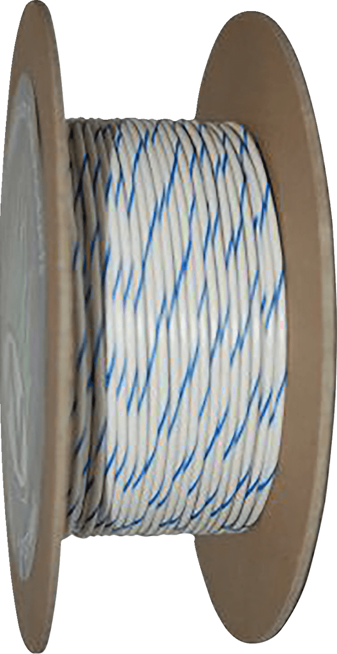 NAMZ 2120-1256 100' Wire Spool - 20 Gauge - White/Blue