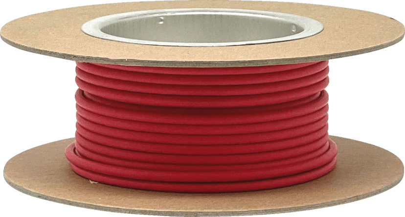 NAMZ 2120-1287 25' GXL Wire Spool - 12 Gauge - Red