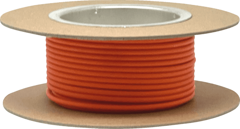 NAMZ 2120-1288 25' GXL Wire Spool - 12 Gauge - Orange