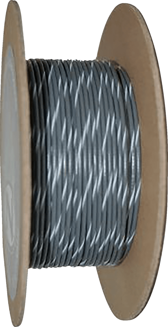 NAMZ 2120-1327 100' Wire Spool - 20 Gauge - Gray/White