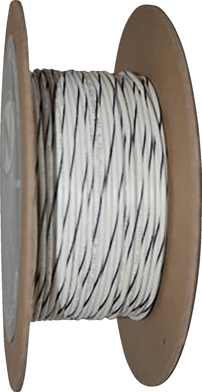 NAMZ 2120-1328 100' Wire Spool - 20 Gauge - White/Black