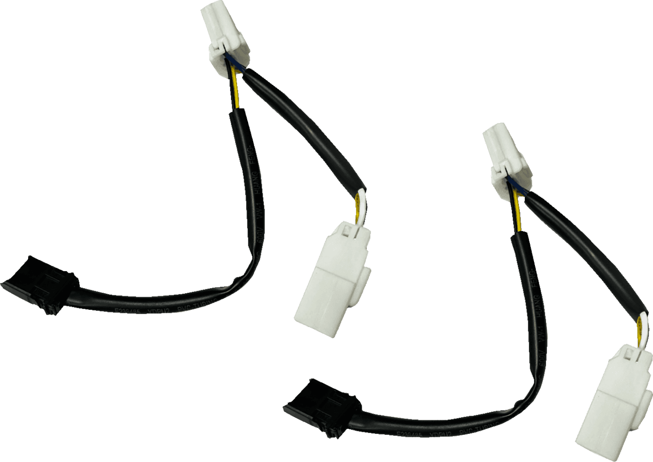 CUSTOM DYNAMICS 2120-1342 Run/Turn Signal Adapter - Front - '06-'13 FLH