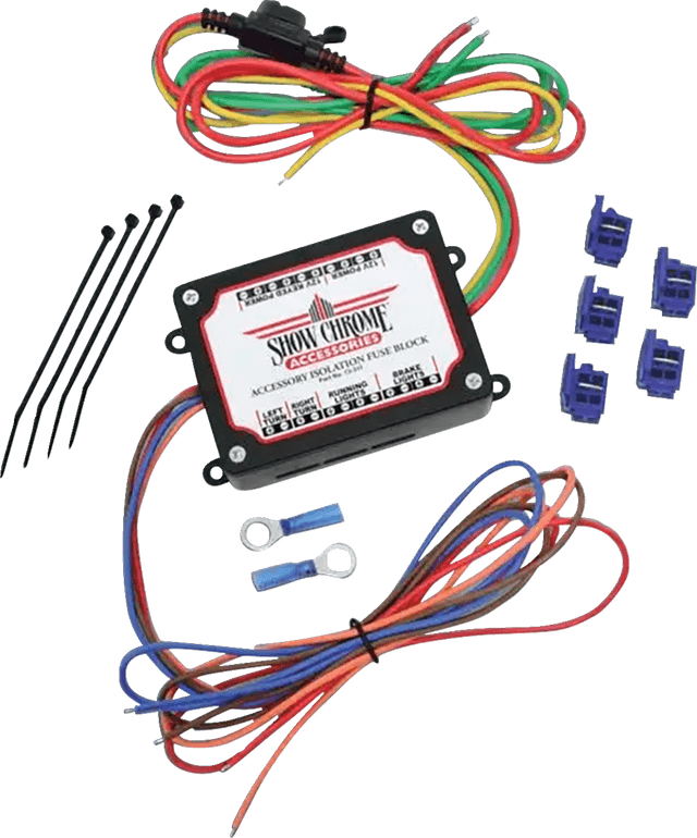 SHOW CHROME 2120-1345 Electronic Fuse Block - Universal — image 1 of 4