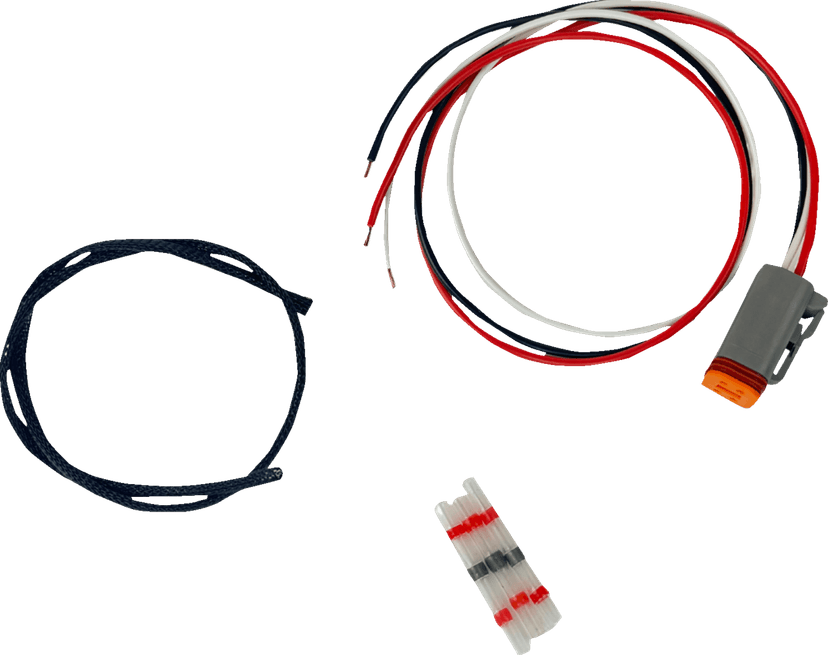 CUSTOM DYNAMICS 2120-1356 Wiring Harness - Single Lamp