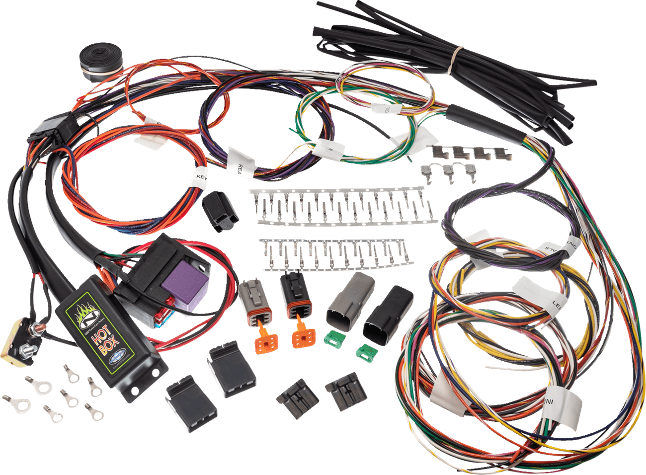 NAMZ 2120-1403 Harness Kit - Turn Signal - White/Amber LED