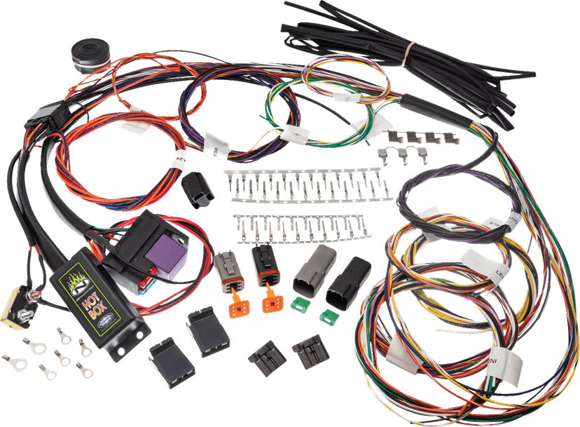 NAMZ 2120-1403 Harness Kit - Turn Signal - White/Amber LED