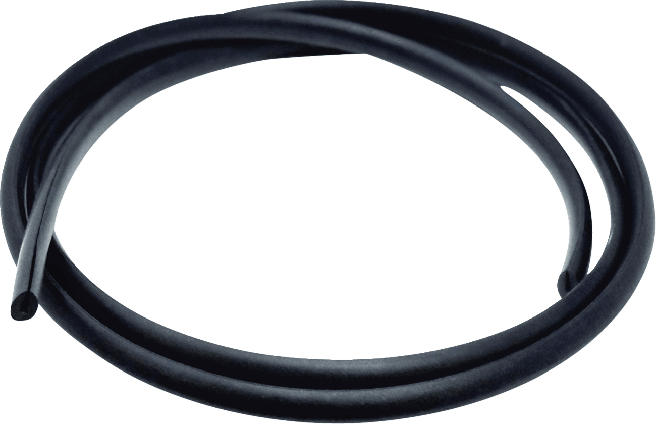 NAMZ 2120-1519 Rubber Dash Trim - 4 ft - Black - Universal