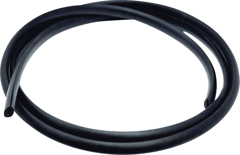 NAMZ 2120-1519 Rubber Dash Trim - 4 ft - Black - Universal