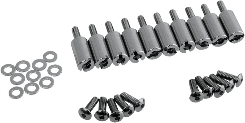 DRAG SPECIALTIES 2130-0047 Studs - Ignition Plate and Timer Cover - 10-Pack