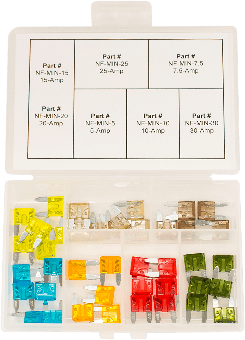 NAMZ 2130-0231 Mini Fuse Kit - 40PC