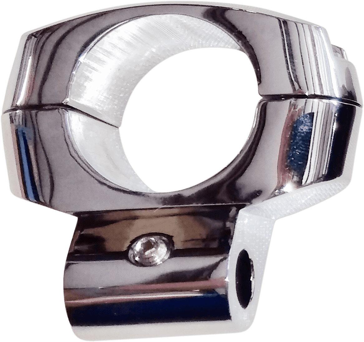 ULTRACOOL 2130-0252 Handlebar Led Clamp - Chrome - 1"