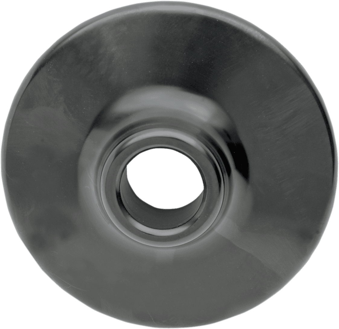 BARNETT 0213-0263 Front Hub Cover - Black - '08-'16 Touring/Trike