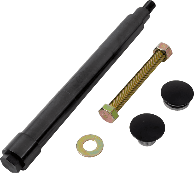 KLOCK WERKS 0214-1984 Axle Kit - Flush Mount - Front - Black w/Black End Caps — image 1 of 3