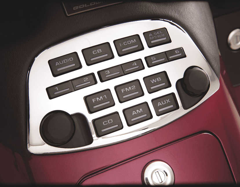 SHOW CHROME 2201-0019 Chrome Radio Panel Accent — image 2 of 2