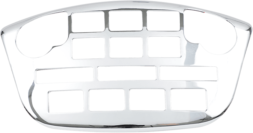 SHOW CHROME 2201-0019 Chrome Radio Panel Accent — image 1 of 2
