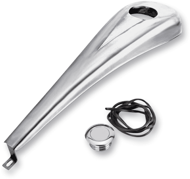PAUL YAFFE BAGGER NATION 2201-0171 Steel Dash Kit for 6-Gallon Tank - Chrome