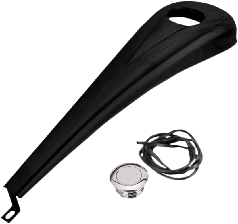 PAUL YAFFE BAGGER NATION 2201-0188 Steel Dash Kit for 6-Gallon Tank - Gloss Black Powdercoat