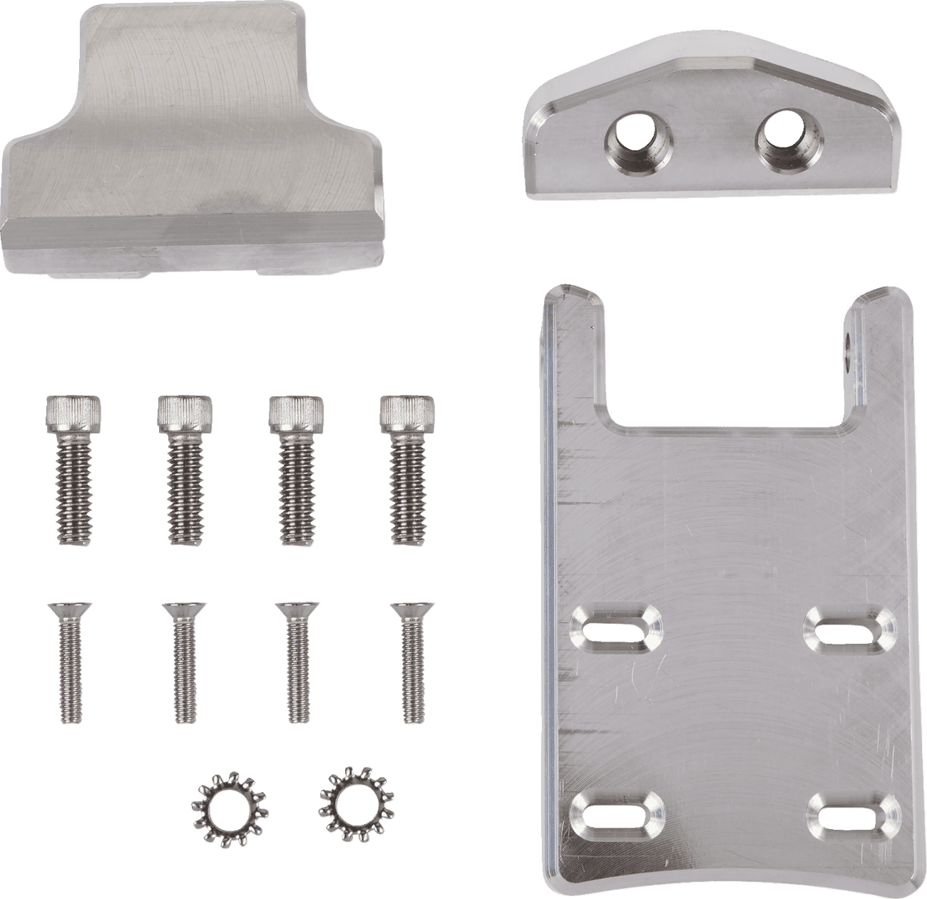 LA CHOPPERS 2201-0255 Power Vision Mount - Raw