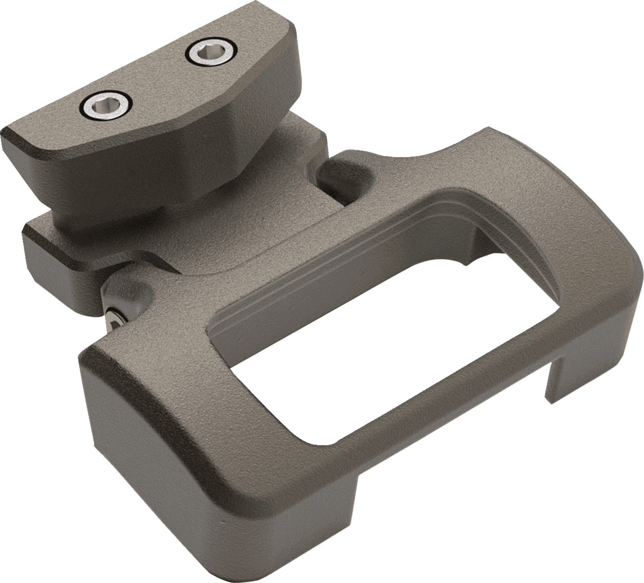 LA CHOPPERS 2201-0260 Gauge Mount - Bronze - Softail