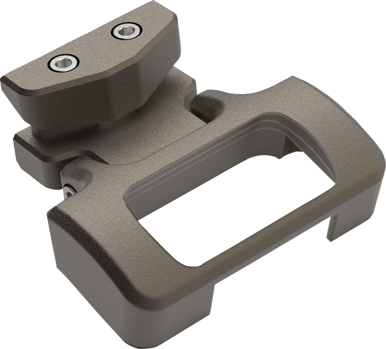 LA CHOPPERS 2201-0260 Gauge Mount - Bronze - Softail