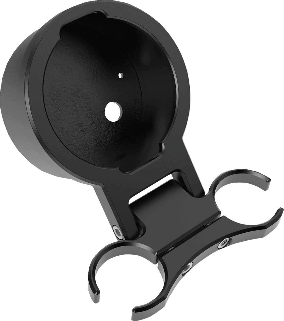 LA CHOPPERS 2201-0271 T-Bar Gauge Mount - Single - Black - 1.00" Diameter
