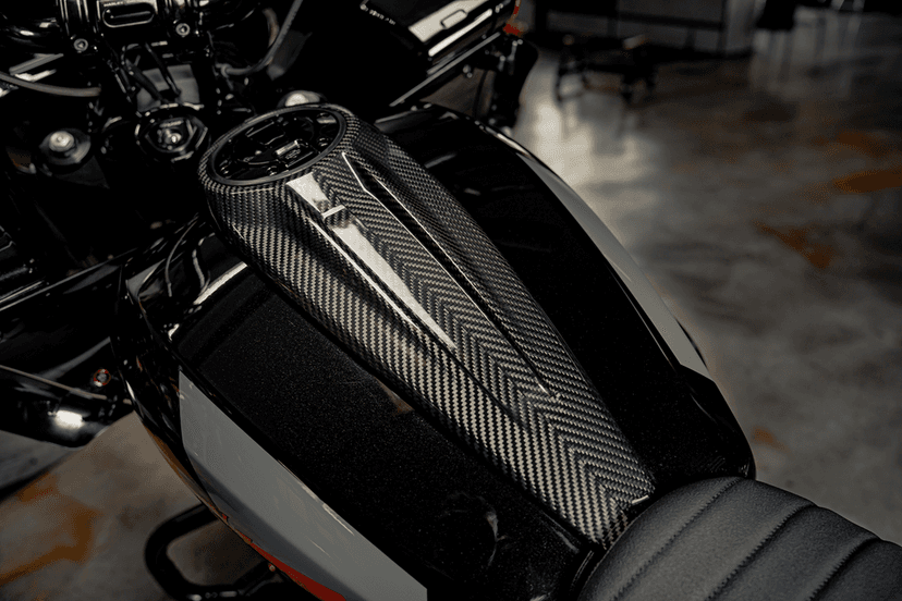 SLYFOX 2201-0300 Dash Panel - With Hole - Gloss Black — image 2 of 2