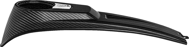 SADDLEMEN 2201-0303 Dash Panel - Carbon Fiber/Matte — image 2 of 3