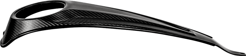 SADDLEMEN 2201-0308 Dash Panel - Center Fill - Carbon Fiber/Gloss — image 3 of 3