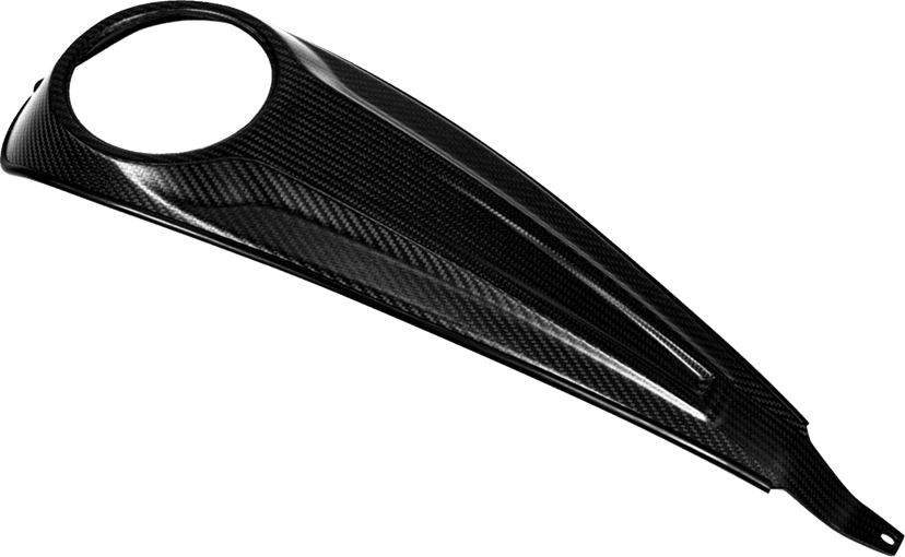 SADDLEMEN 2201-0308 Dash Panel - Center Fill - Carbon Fiber/Gloss — image 2 of 3