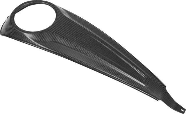 SADDLEMEN 2201-0309 Dash Panel - Center Fill - Carbon Fiber/Matte — image 3 of 3