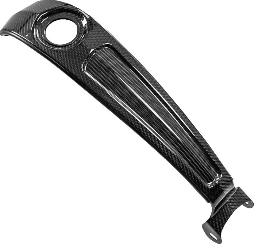 SADDLEMEN 2201-0311 Dash Console - Center Fill - Carbon Fiber/Gloss - Harley-Davidson® - Softail — image 1 of 2