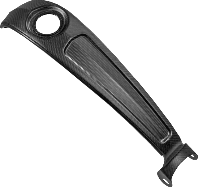 SADDLEMEN 2201-0312 Dash Console - Center Fill - Carbon Fiber/Matte - Harley-Davidson® - Softail — image 1 of 2