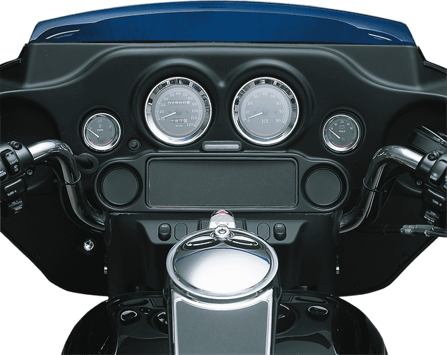 DRAG SPECIALTIES 2202-0061 Instrument Gauge Bezel - Chrome - 2" Diameter - HD Touring/Trike — image 4 of 5