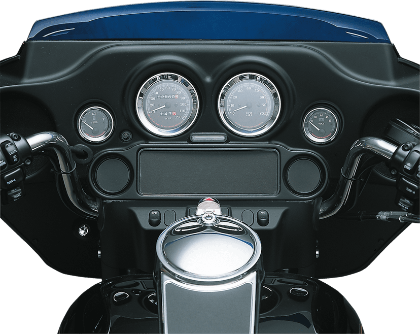 DRAG SPECIALTIES 2202-0061 Instrument Gauge Bezel - Chrome - 2" Diameter - HD Touring/Trike — image 4 of 5