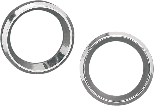 DRAG SPECIALTIES 2202-0061 Instrument Gauge Bezel - Chrome - 2" Diameter - HD Touring/Trike — image 2 of 5