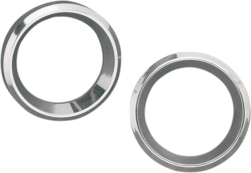 DRAG SPECIALTIES 2202-0061 Instrument Gauge Bezel - Chrome - 2" Diameter - HD Touring/Trike — image 2 of 5