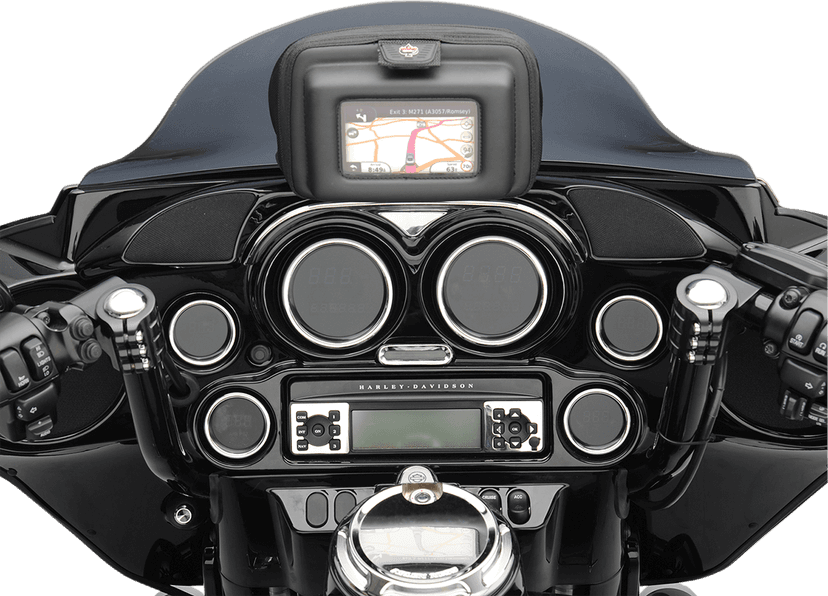 DRAG SPECIALTIES 2202-0062 Billet Indicator Light Bezel - Chrome - HD Touring/Trike — image 3 of 4