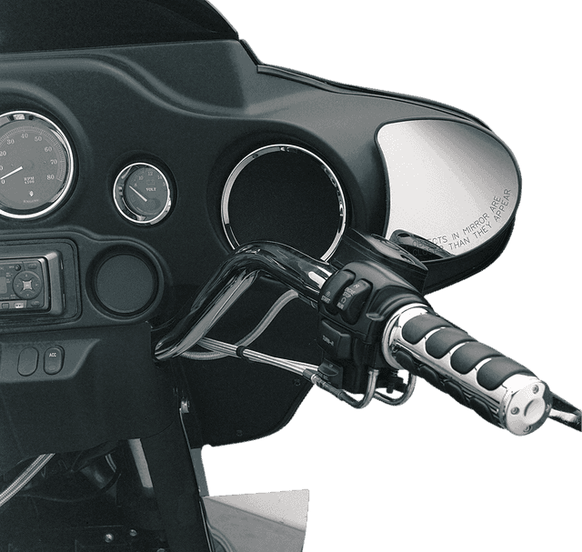 DRAG SPECIALTIES 2202-0063 Speaker Bezel - Chrome - HD Touring/Trike — image 2 of 3