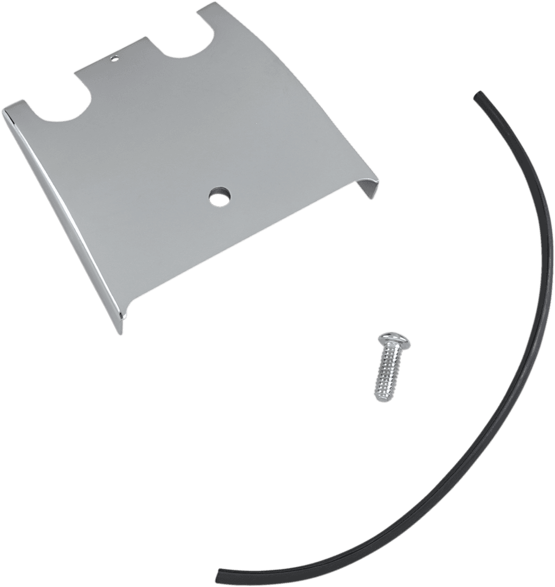 DRAG SPECIALTIES 2202-0070 Lower Dash Extension Panel - Chrome