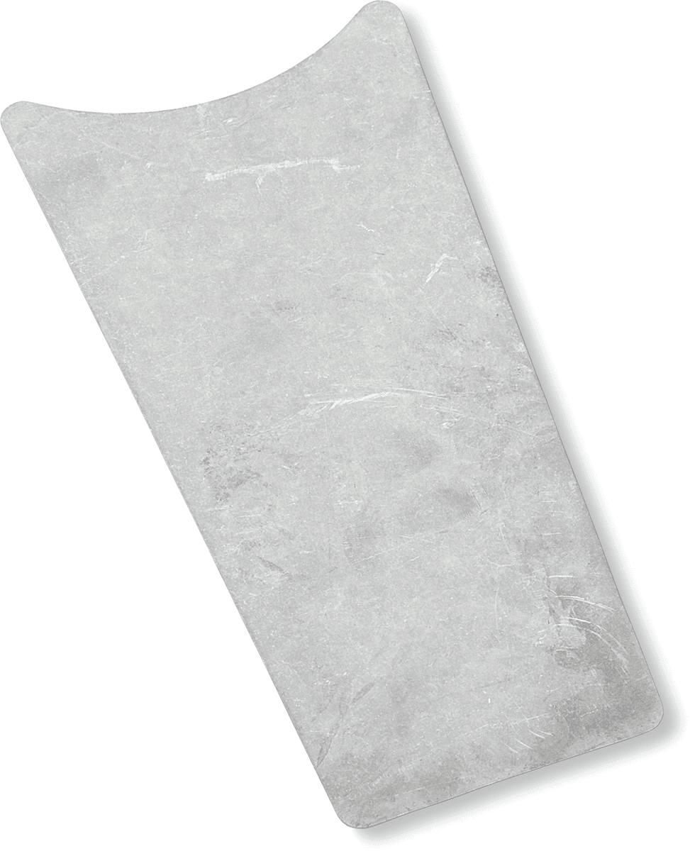 DRAG SPECIALTIES 2202-0110 Dash Insert - Raw