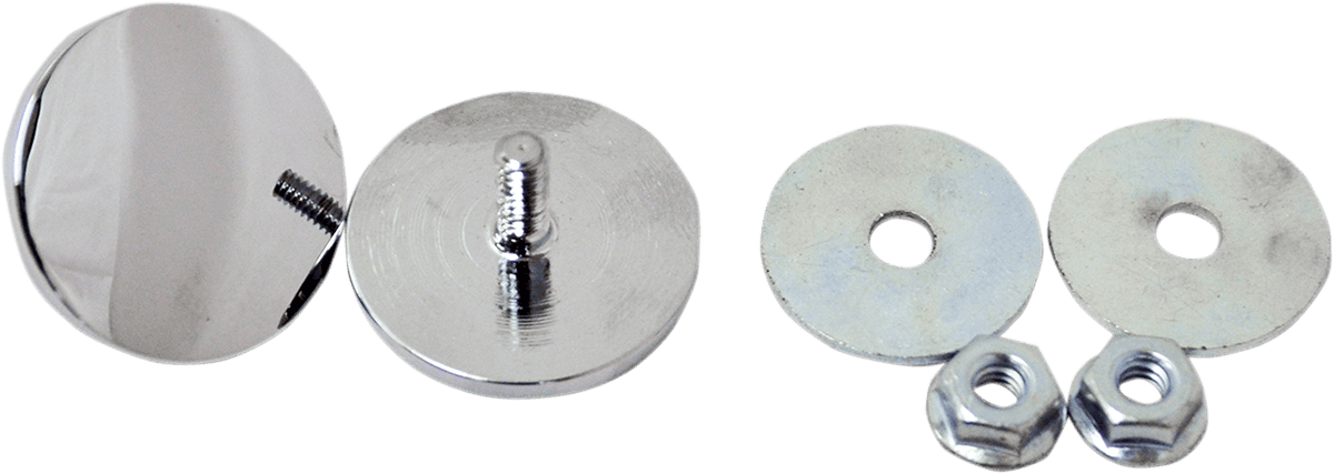 LA CHOPPERS 2202-0205 Fairing Mirror Removal Plug - Chrome