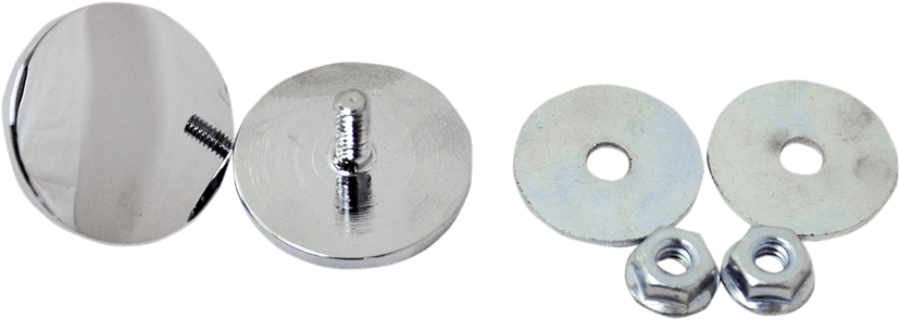 LA CHOPPERS 2202-0205 Fairing Mirror Removal Plug - Chrome